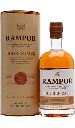 Rampur Double Cask Indian Whisky 750ml
