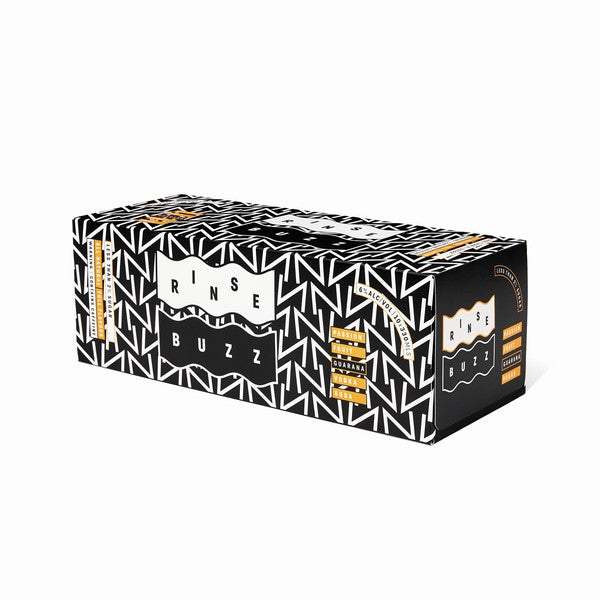 Rinse Buzz Passionfruit & Guarana Vodka Soda 6% Cans 10x330ml