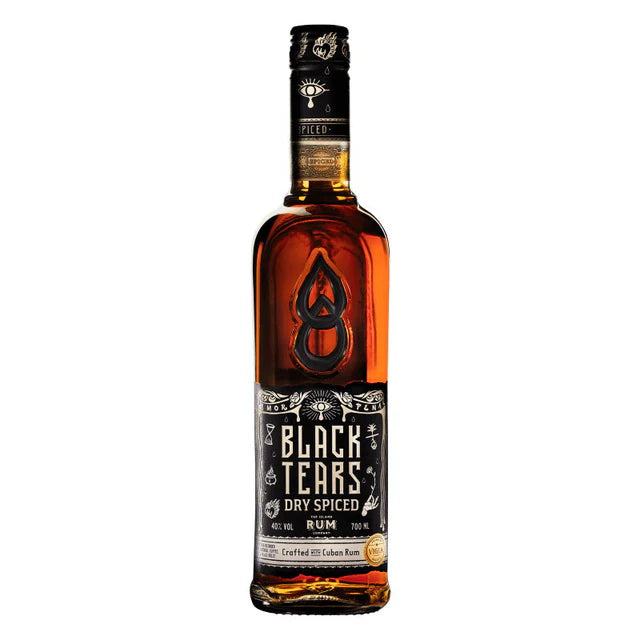 Black Tears Dry Spiced Rum 700ml