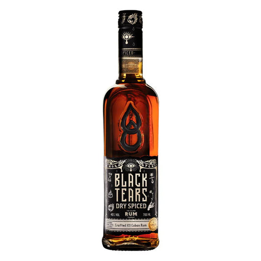 Black Tears Dry Spiced Rum 700ml