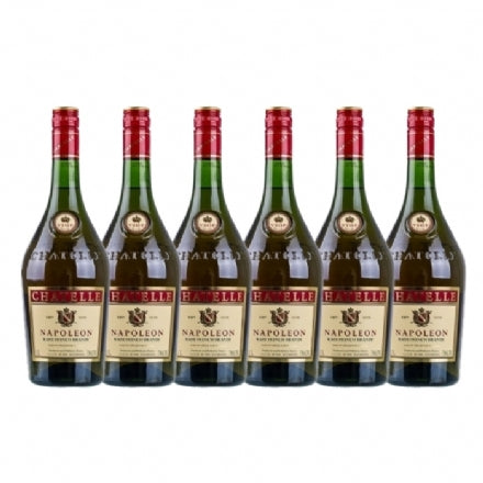 Chatelle Napoleon Brandy 1L 6 Bottles Case Deal