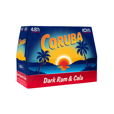 Coruba & Cola 4.8% 10 Pack Bottles 330ml