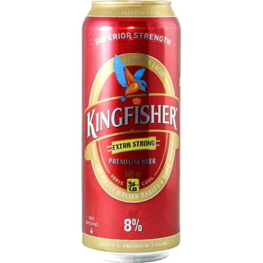 Kingfisher Strong 8% 500ML CAN