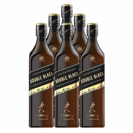 Johnnie Walker Double Black Label 1L 6 Bottles Case Deal