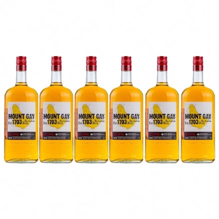 Mount Gay Eclipse Rum 1L 6 Bottles Case Deal