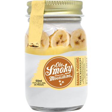 Ole Smoky Banana Pudding Cream Moonshine Mini 50ml