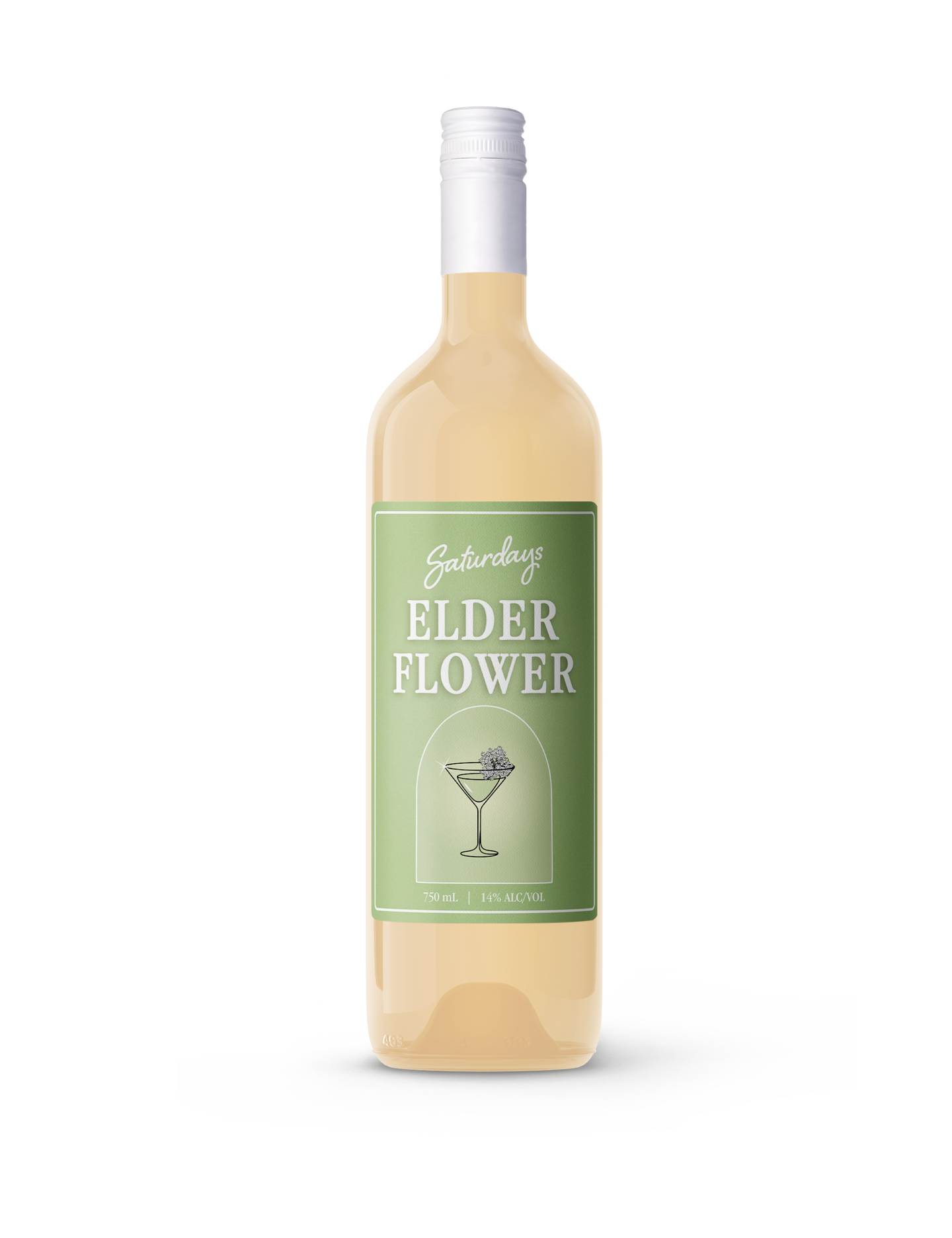 Saturdays Elderflower 750ml
