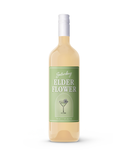 Saturdays Elderflower 750ml