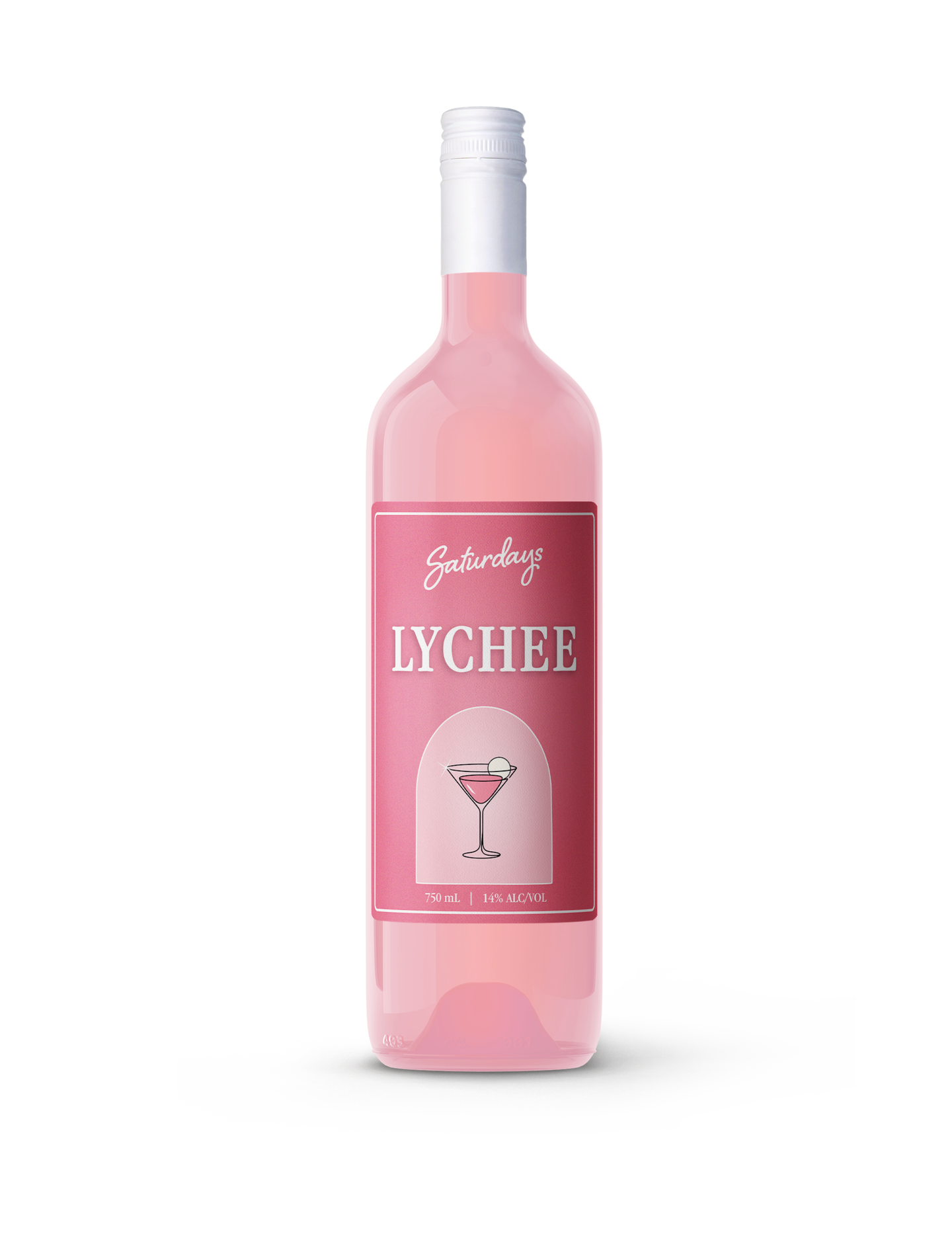 Saturdays Lychee 750ml