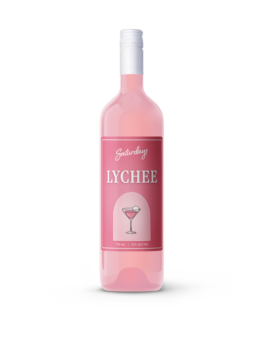 Saturdays Lychee 750ml