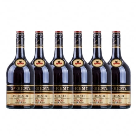 St Remy VSOP Brandy 1L 6 Bottles Case Deal