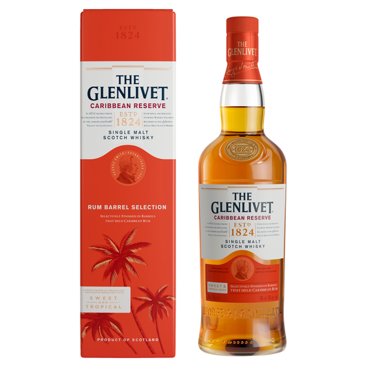 The Glenlivet Caribbean Reserve Single Malt Whisky 700ml