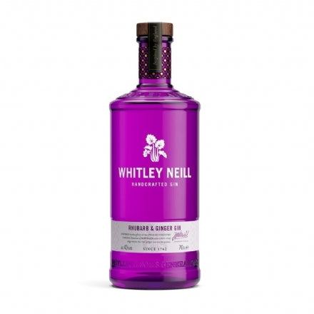 Whitley Neill Rhubarb and Ginger Handcrafted Gin 700ml
